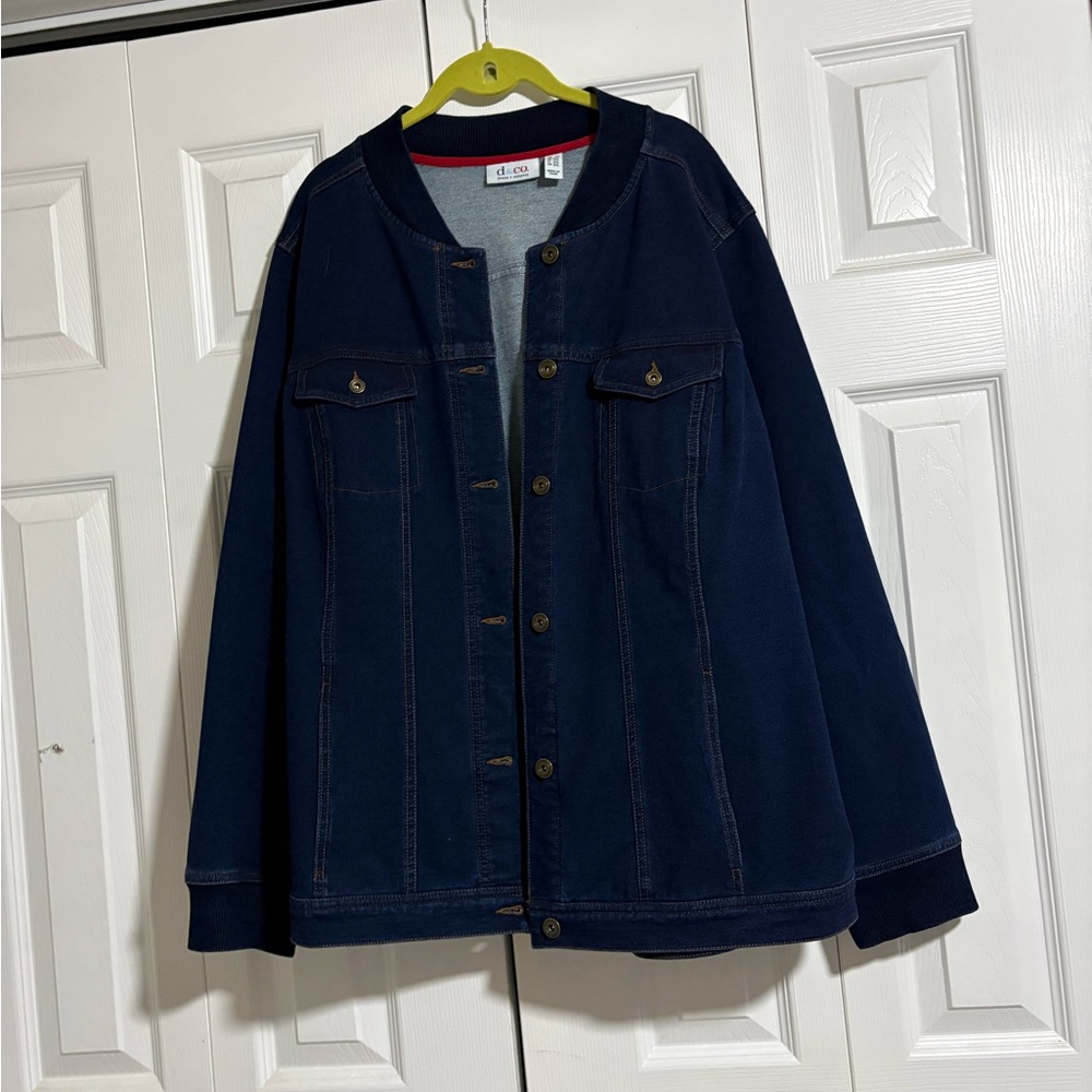Navy Jean Jacket for Women